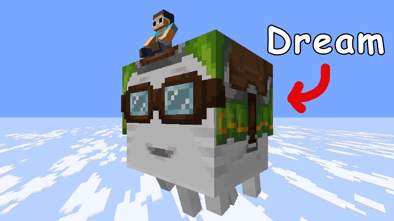 Minecraft, но мой друг — счастливый гаст.