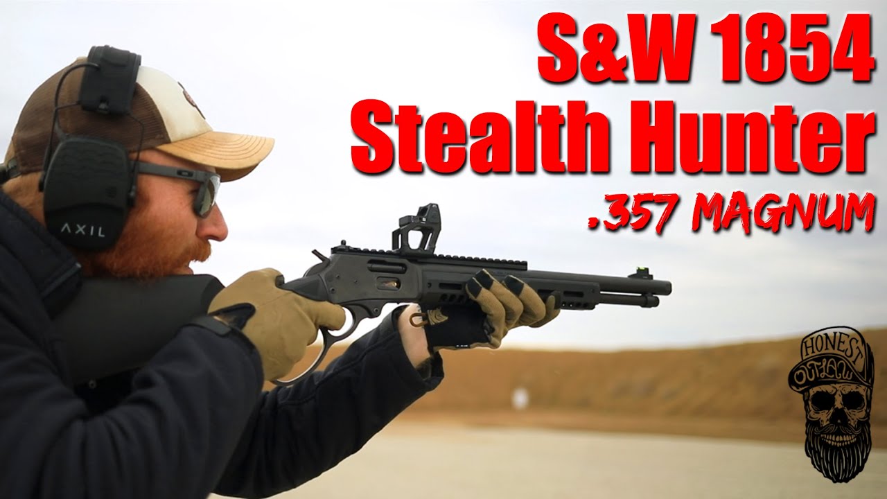 New S&W 1854 Stealth Hunter 357 Magnum First Shots