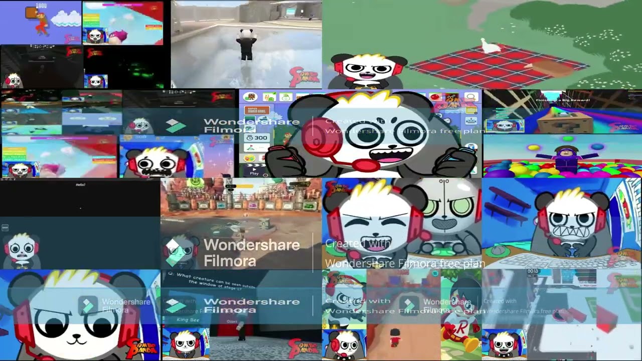 28 Combo Panda Intros All Played At The Same Time