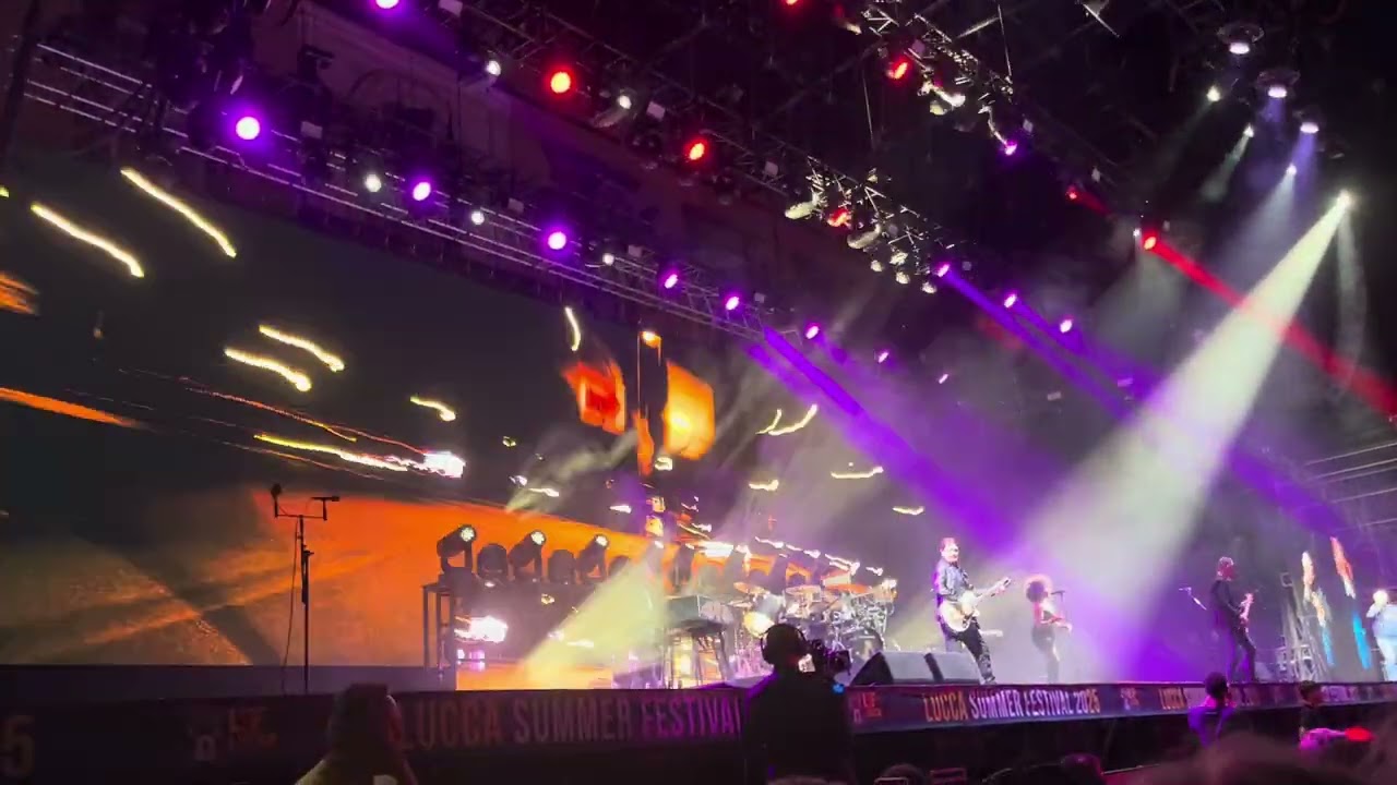 Simple Minds Live - Oh Jungleland - Lucca Summer Festival 2025
