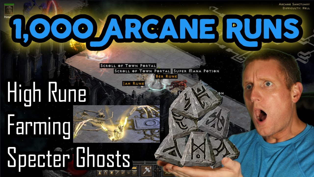 1,000 Arcane Sanctuary Runs Farming High Runes!