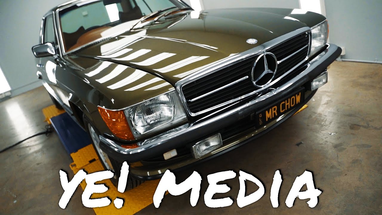 MERCEDES BENZ 450SLC & 560SL DETAIL!