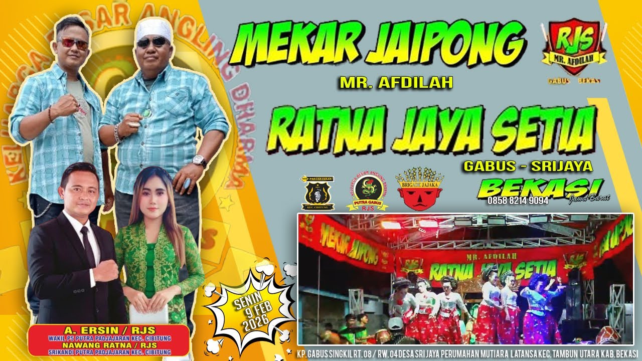 Live  Malam Jaipong Ratna Jaya Setia - RJS