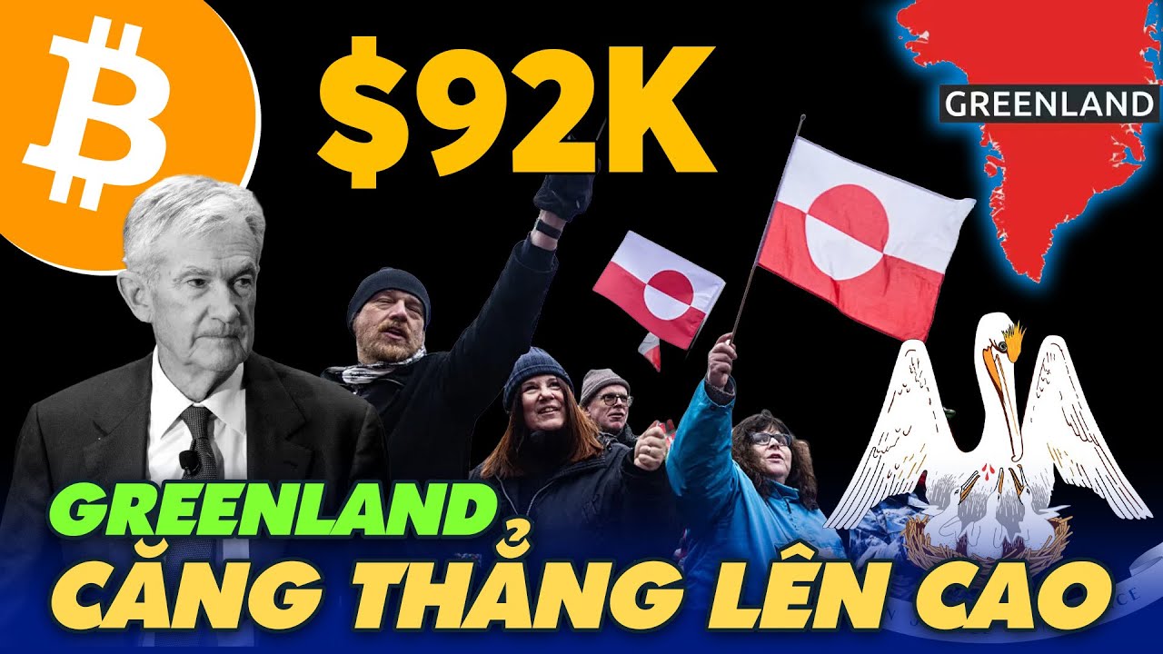 2373 – TT TRUMP ĐẨY CĂNG THẲNG GREENLAND, VÀNG & BẠC LẬP ATH, BTC VÀ STOCK FUTURES ĐỎ | FED RA TÒA