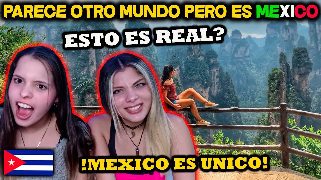 Parece OTRO PLANETA  pero es MÉXICO 🇲🇽 -CUBANAS REACCIONAN