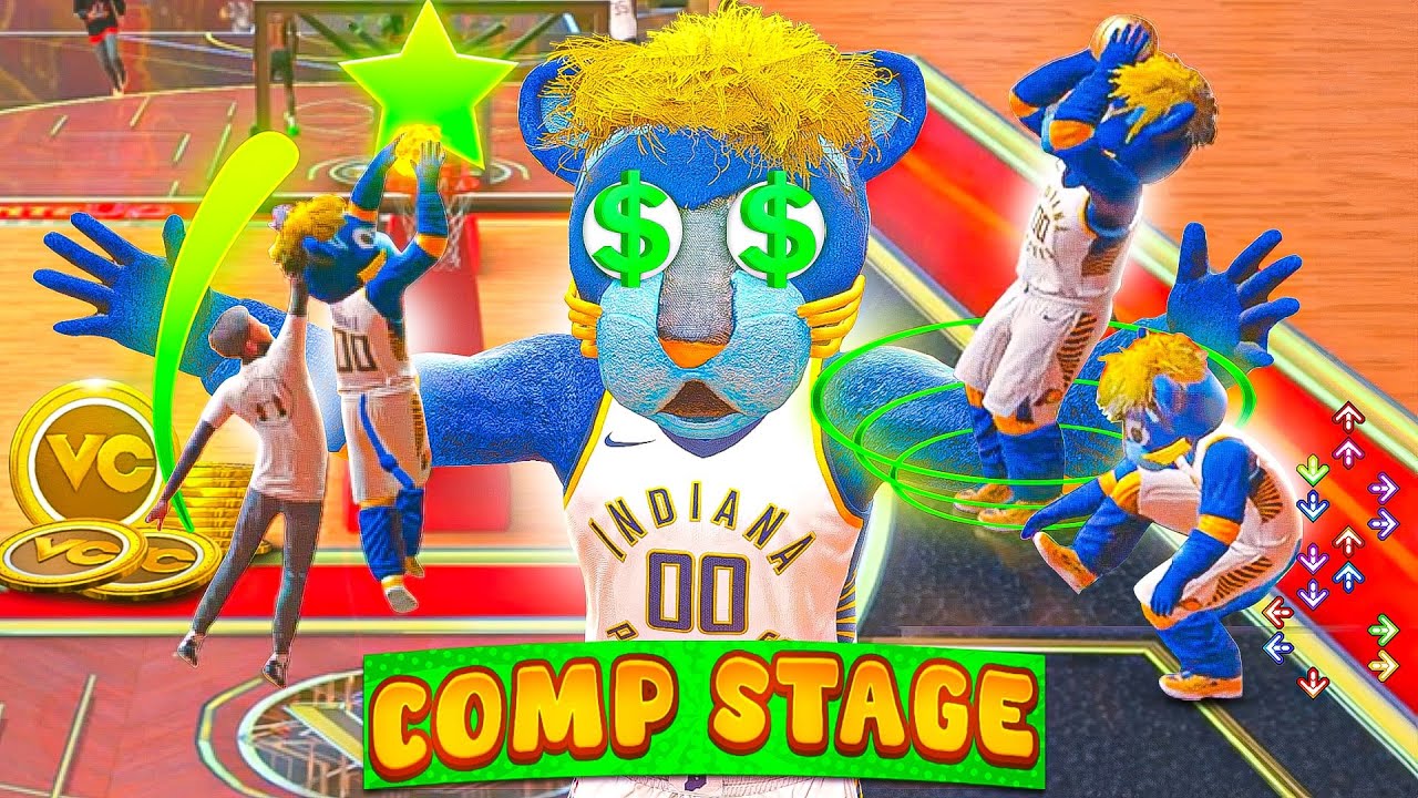 I SPENT 100K VC AGAIN ON A MASCOT TO BE THE BEST COMP STAGE PLAYER! COMP STAGE 1S GAMEPLAY NBA 2K24!