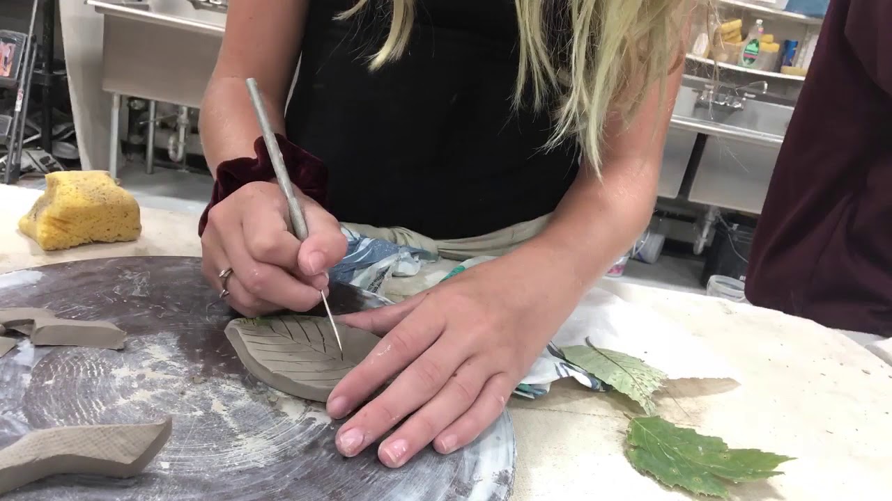 Leaf pressing