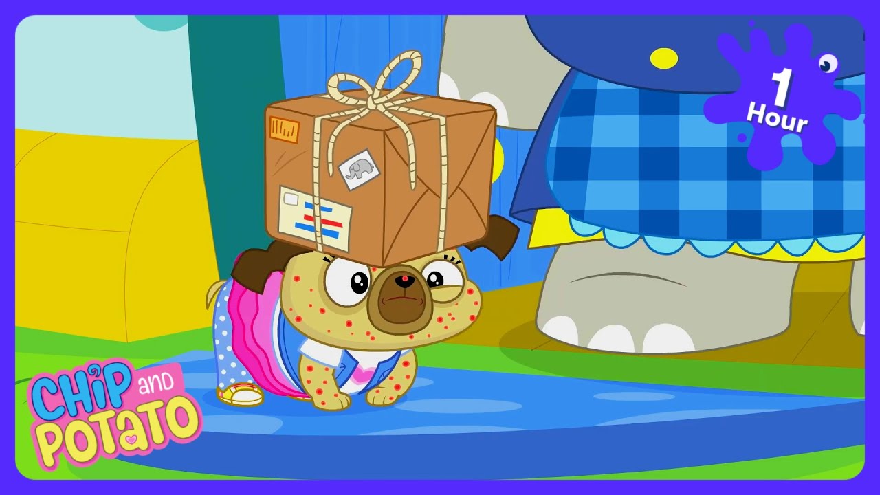 Chip and Potato - Novo Amigo, Nova Babá | Desenhos Infantis | WildBrain Casa de Diversão em Família