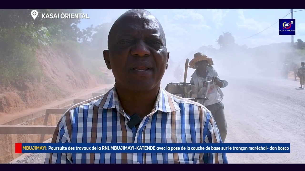 Modernisation de la RN1 Mbujimayi-Katende : la population exprime sa gratitude