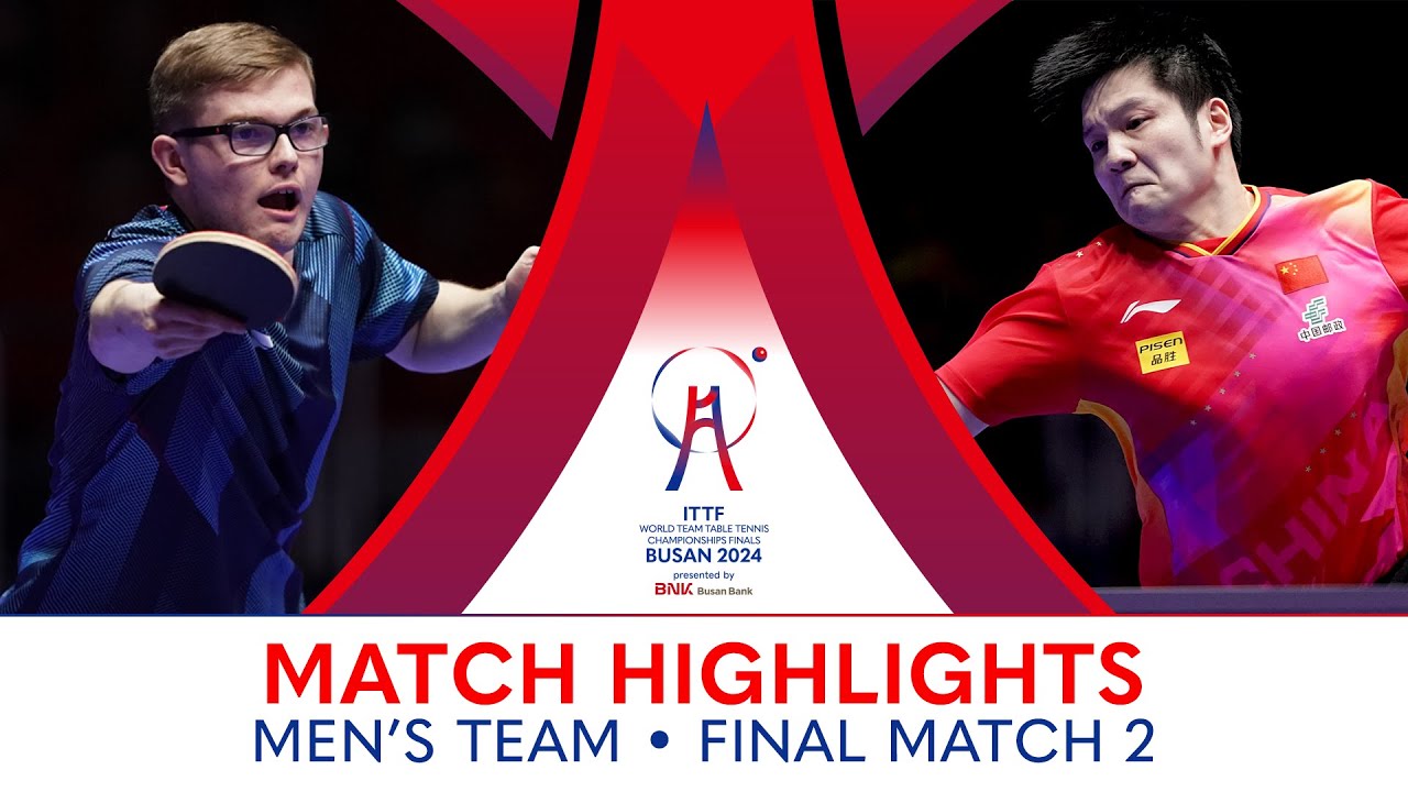 Fan Zhendong (CHN) vs Alexis Lebrun (FRA) | MT Final - Match 2 | 