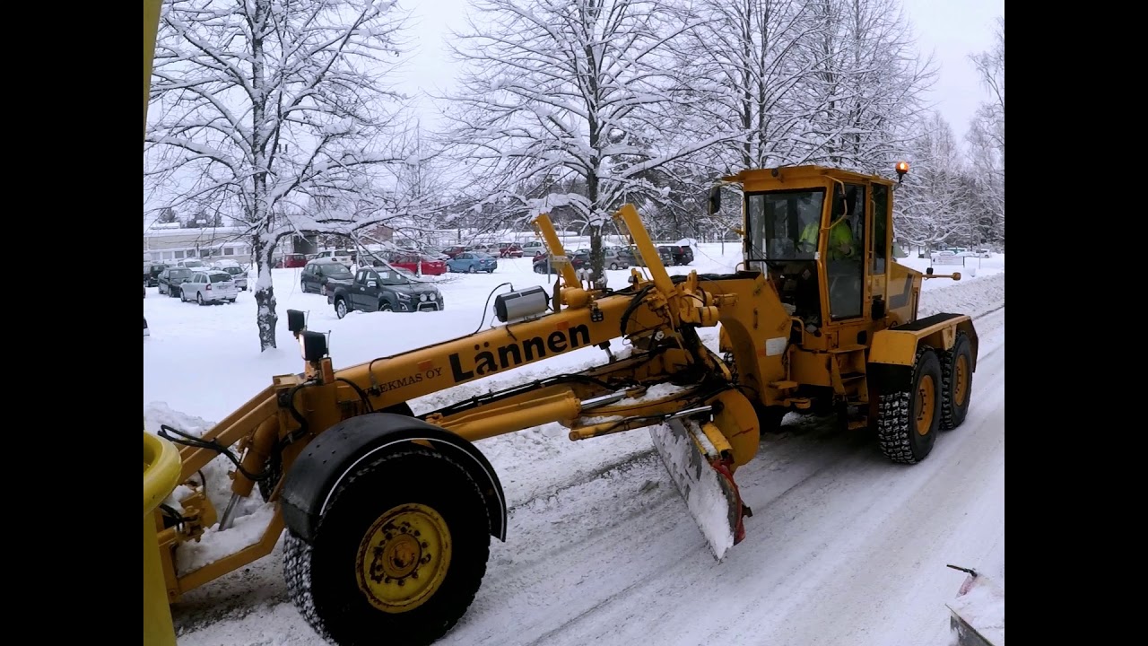 Talvikunnossapitoa Riihimäellä 2019