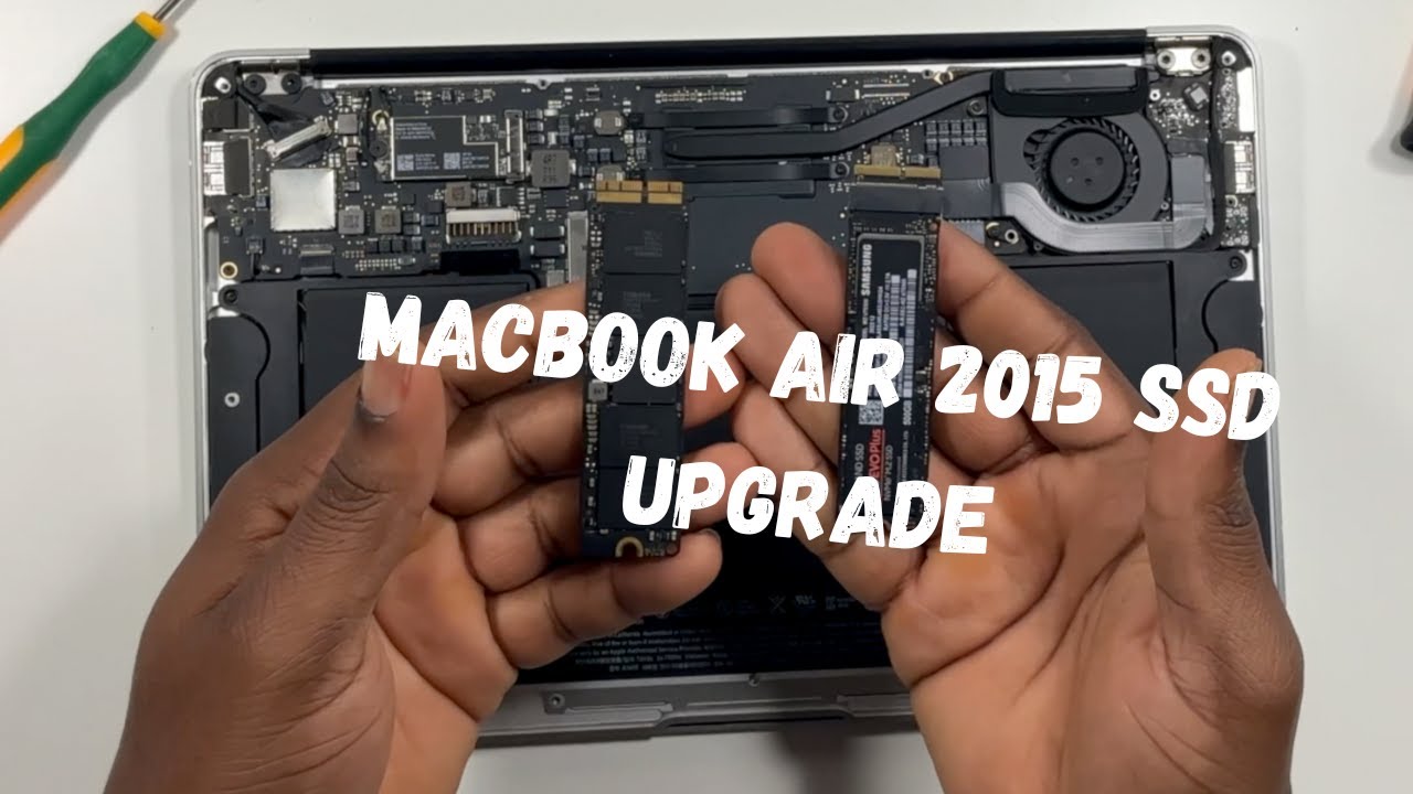 Обновление SSD для MacBook Air 2015 (MacBook Air 11” A1465 и MacBook Air 13” A1466 (середина 2013...