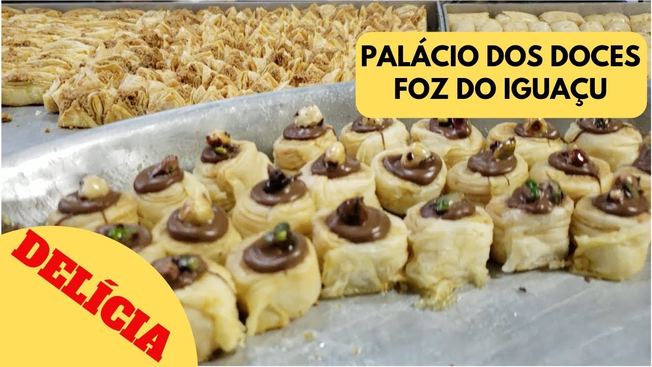 PALÁCIO DOS DOCES EM FOZ DO IGUAÇU. DE DAR ÁGUA NA BOCA