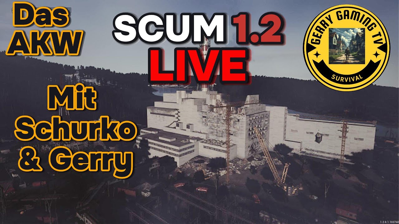 Scum Gameplay Deutsch I Das AKW mit Schurko und Gerry I 
