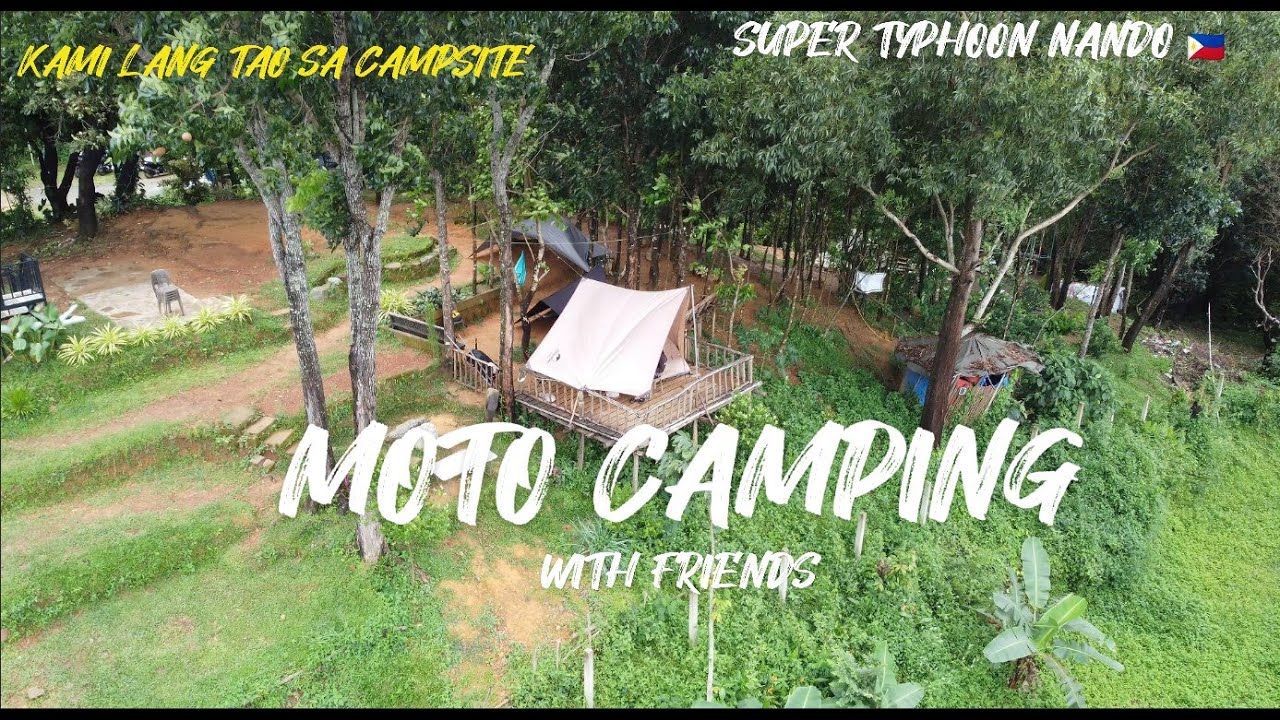 MOTOCAMPING KAHIT MAY SUPER TYPHOON | LA ORIZZONTE DRT BULACAN