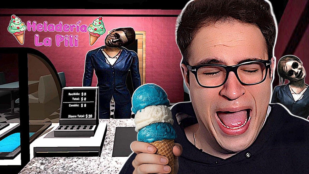 VENDIENDO HELADOS EN HELADERÍA LA PILI 🍨 | The Ice Cream Shop