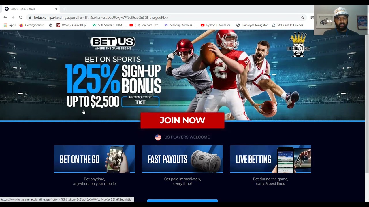 Check Out My New Sponsor: BetUS!