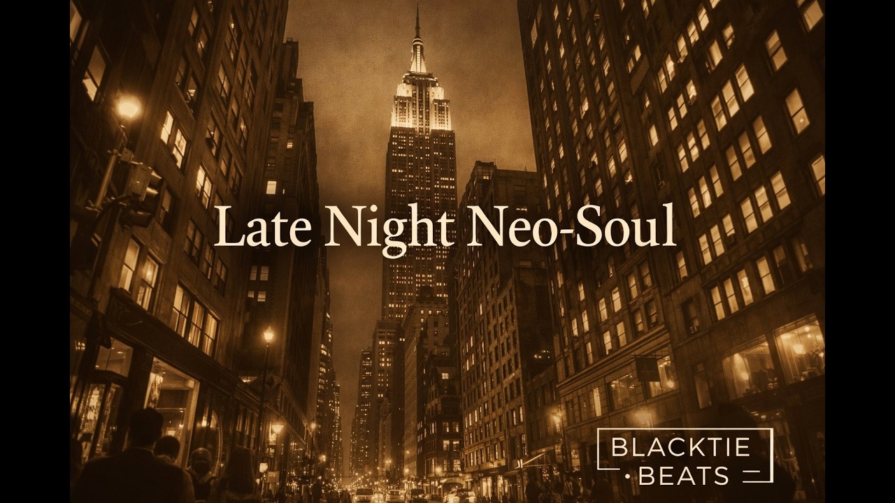 Late Night Neo-Soul – Smooth R&B Jazz Beats for Relaxation & Night Drives | Blacktie Beats