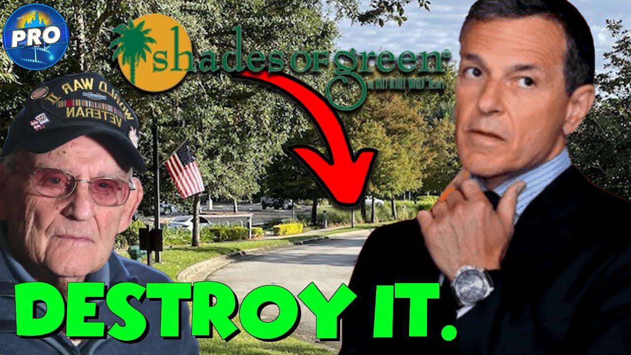 Walt Disney World DESTROYS Important Pathway for Military Families: Shades of Green GUTTED!