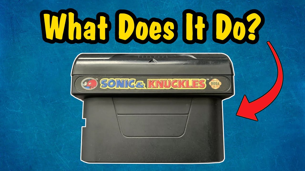 Что на самом деле делает картридж Sonic & Knuckles «Lock on»?