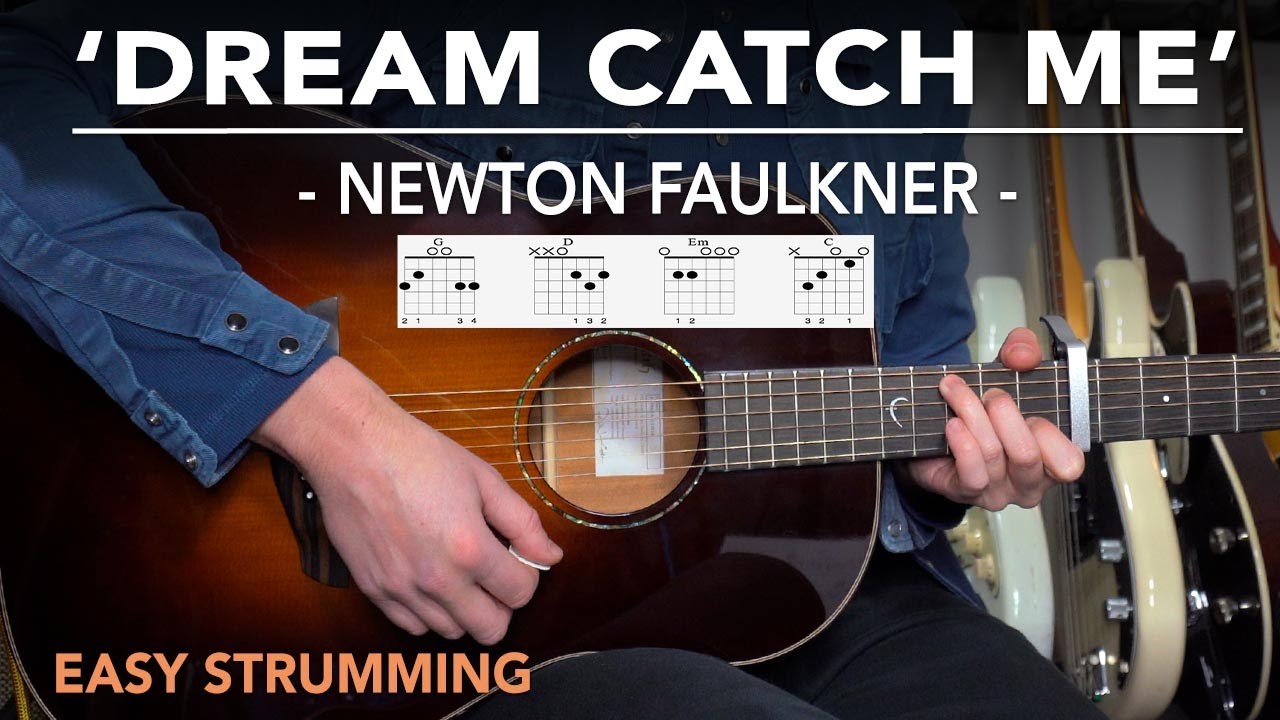 'DREAM CATCH ME' Guitar Lesson Tutorial // Easy Songs for Beginners