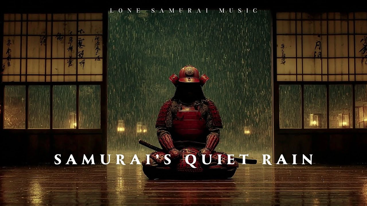 Samurai&rsquo;s Quiet Rain | Japanese Flute Sounds for Deep Focus and Mindfulness