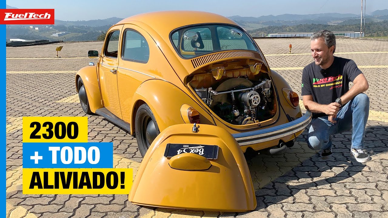 Fusca 2300 Aspirado Outlaw acelera forte!