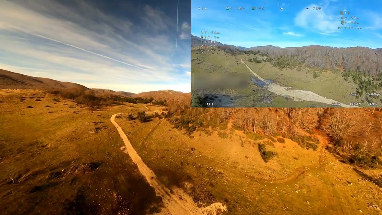 The Definitive Long Range (12+12km) Fpv Chimera 7 Pro V1 and Hero 8 black 