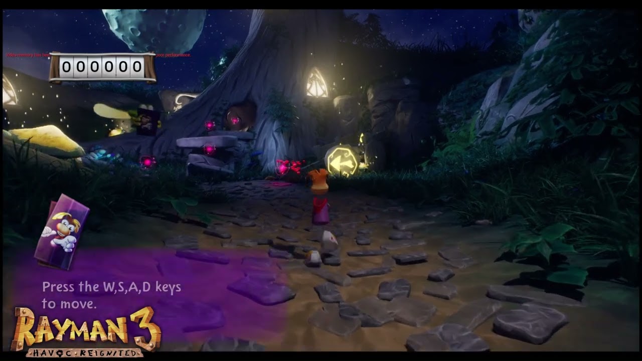 Rayman 3 Fan Remake | First Steps (no hands) | Sound Design Comparison part.1 (1/6)