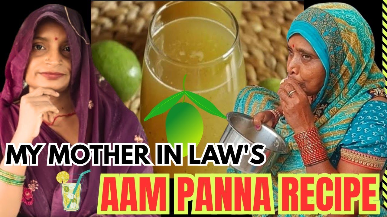 🛖🛖Village's traditional summer drink 🍷🍷 Aam🥭🥭🥭 Panna making vlog 👈@English with Dehati Madam