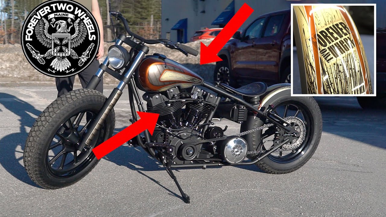 Forever Two Wheels Custom Shovelhead Build