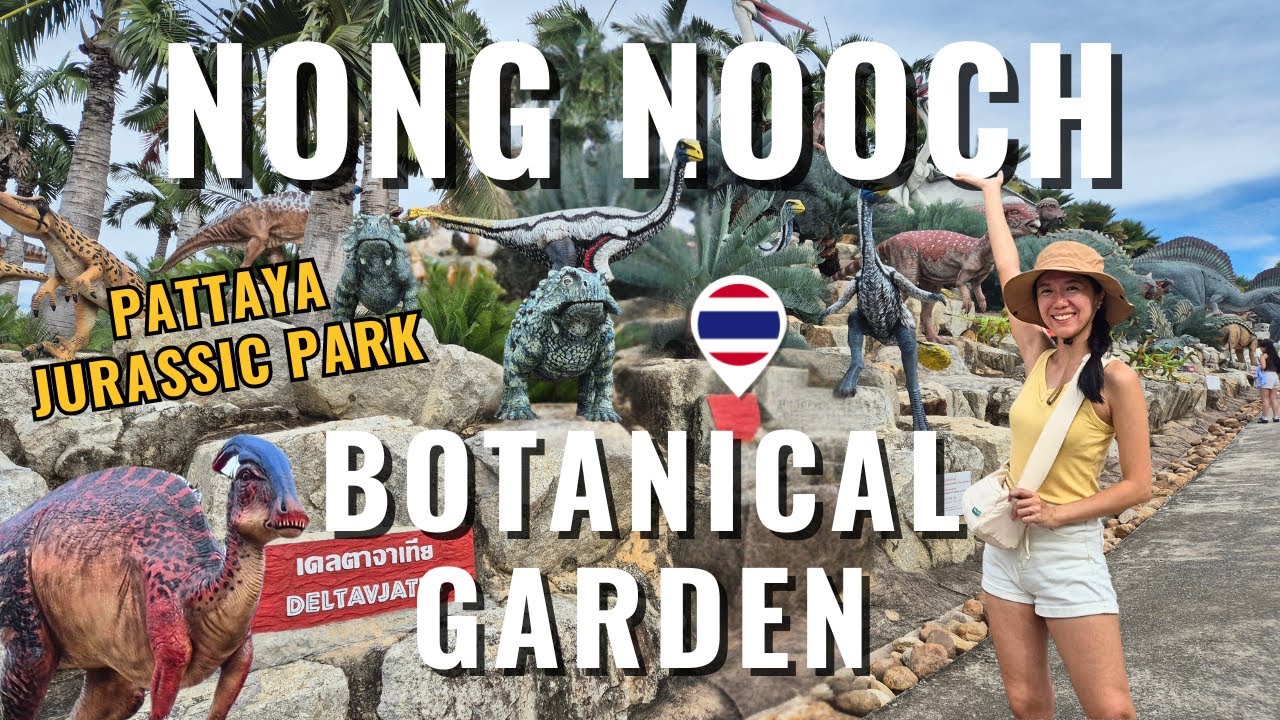 Exploring Pattaya Thailand's Amazing Nong Nooch Tropical Botanical Garden!