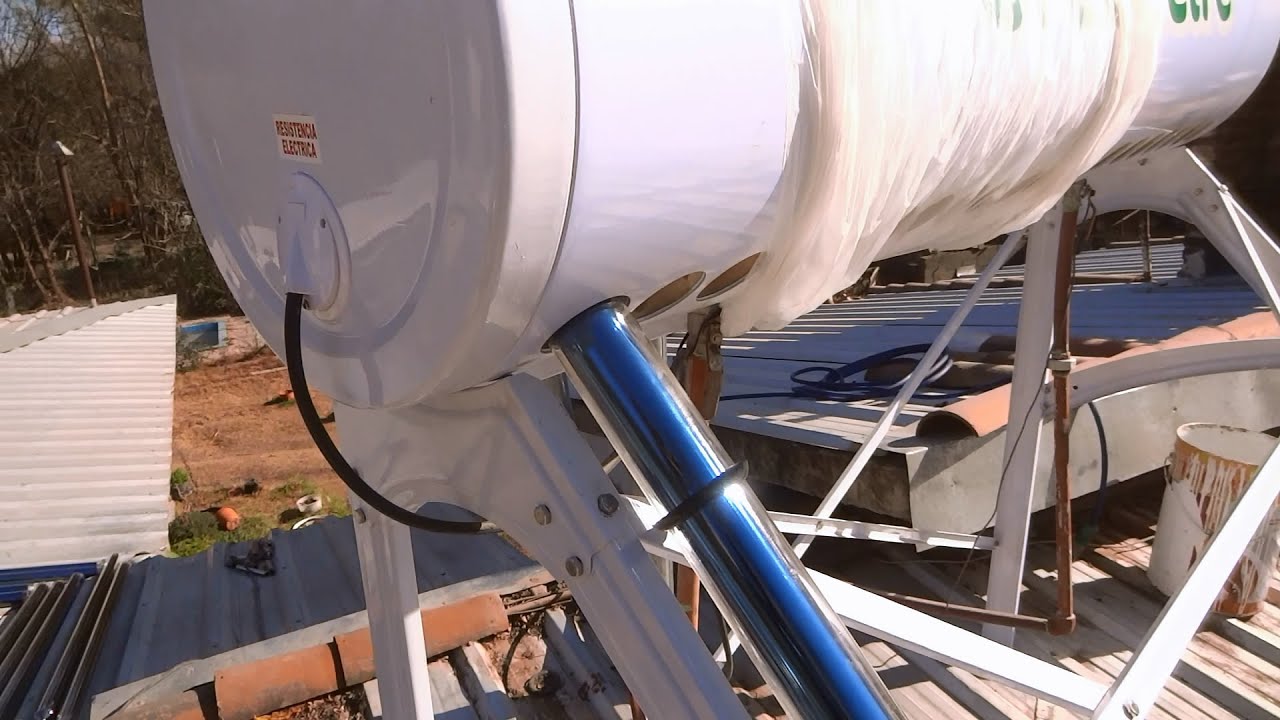 Como Instalar termotanque solar con controlador TK8A y válvula Termostática
