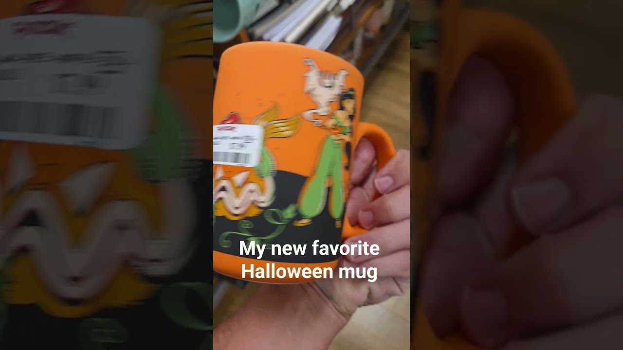 My new favorite Halloween mug. 