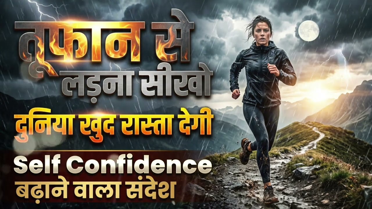 तूफान से लड़ना सीखो, दुनिया खुद रास्ता देगी 🌪️| Best Hindi Motivational Speech 💯| Motivational Gyan