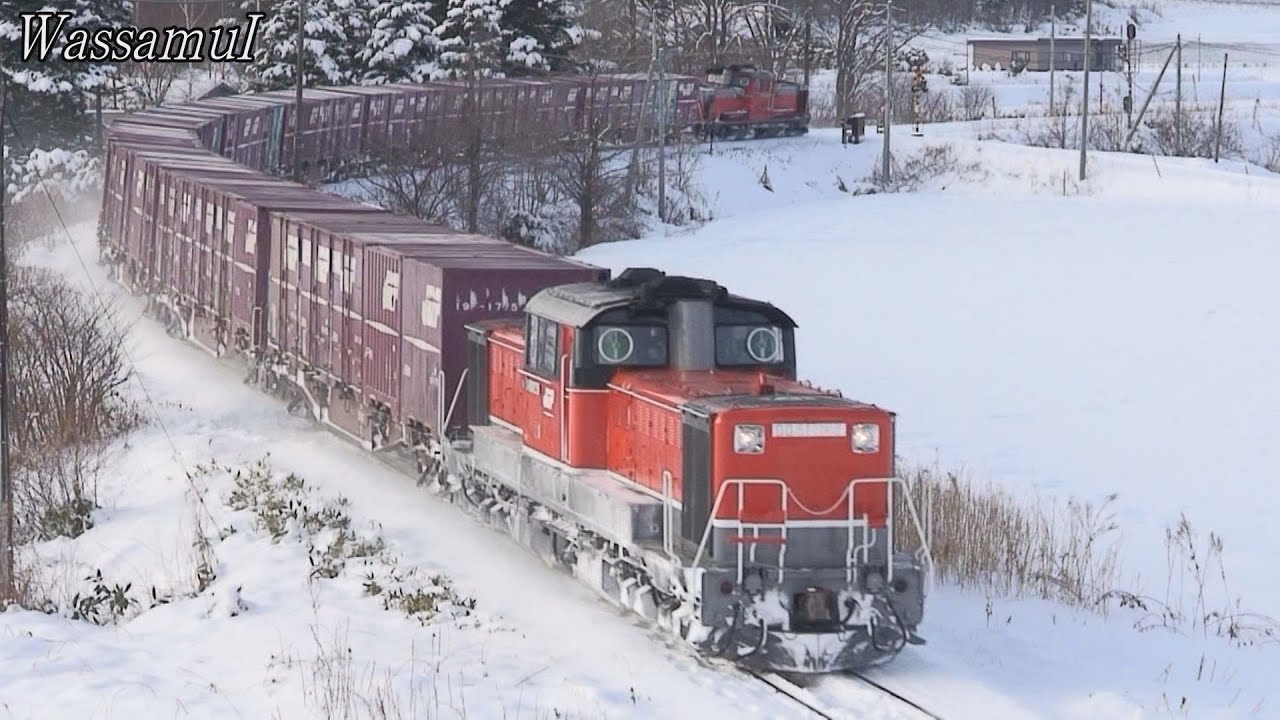 （HD）旭川周辺の鉄道　2010～2011　冬編（その１）