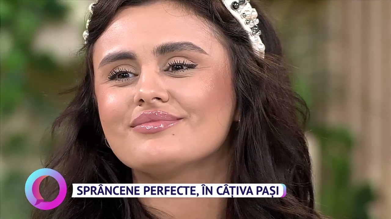 Sprâncene perfecte, în câțiva pași