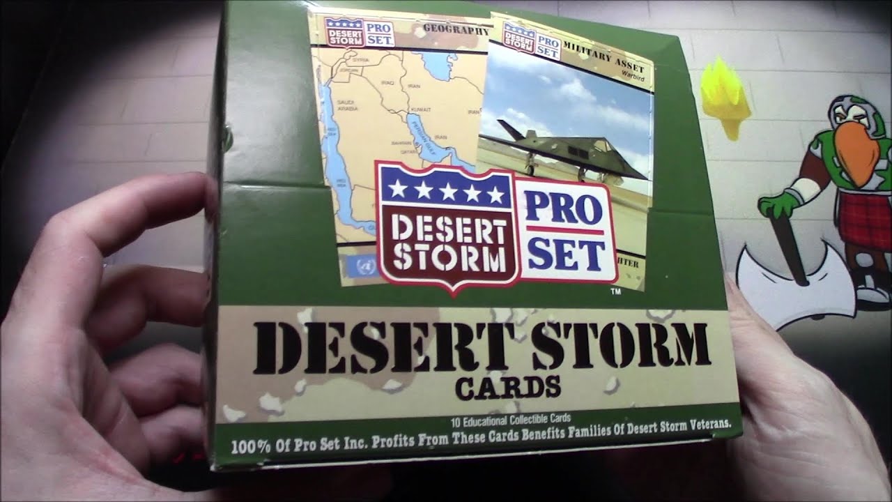 Desert Storm Cards!