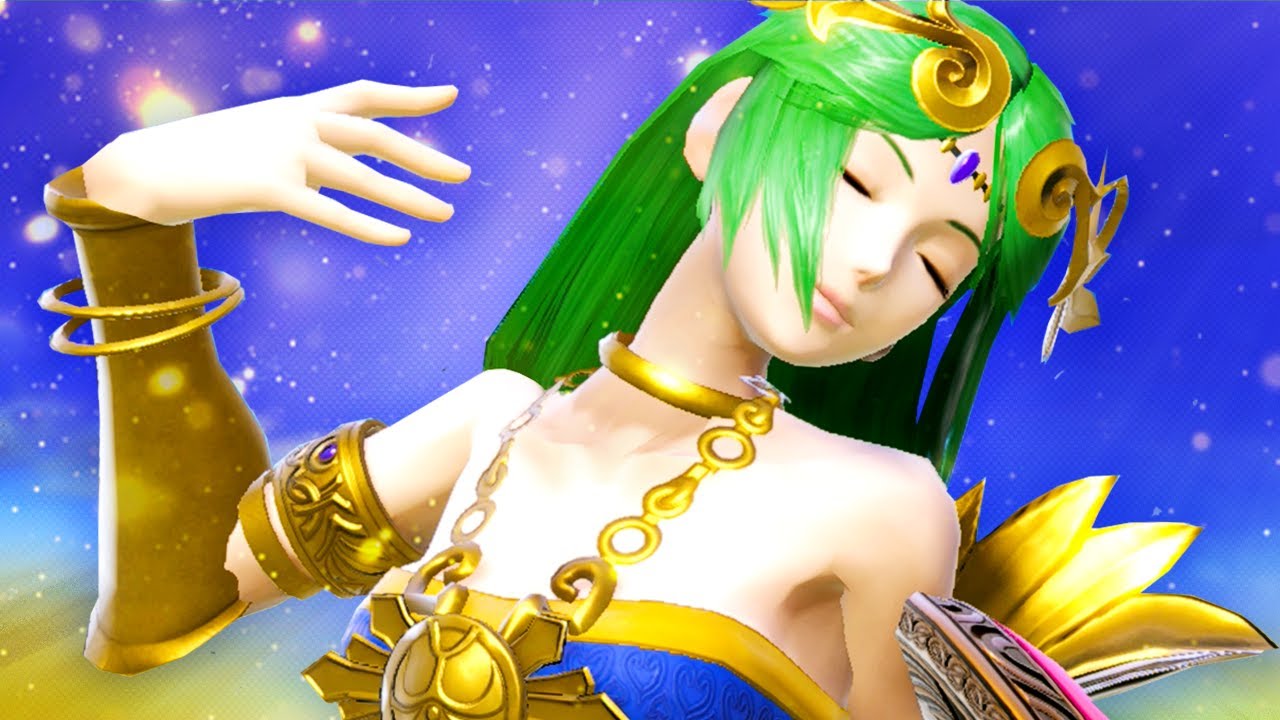 Palutena is Stepping on Elite Smash