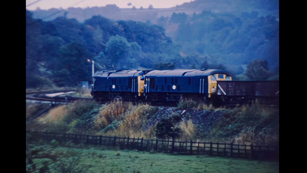 1970s Vintage Cab Ride on Class 24 Diesel | Oakamoor to Leek Brook -  Churnet Valley Railway.