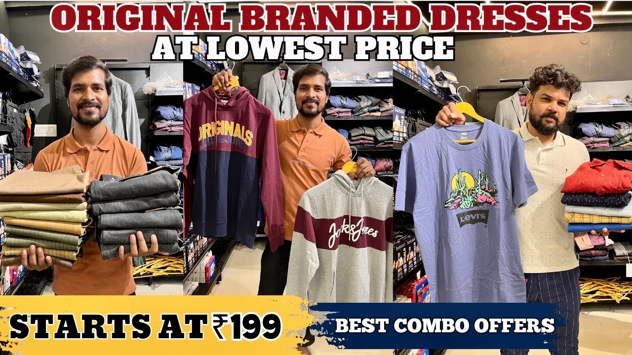 100% ORIGINAL BRANDED DRESS AT CHEAPEST COST💥 | STARTS AT ₹199 | RUNNING COMMENTARY