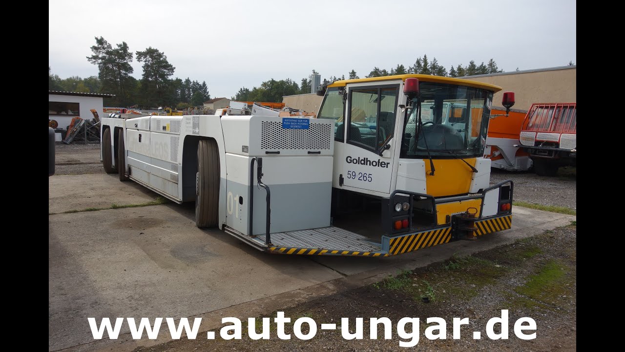 Goldhofer AST-1X 1360 Allradlenkung 6x6 Towbarless PushBack Airbus A380 Deutz TCD 2015 V08 - 1.360PS
