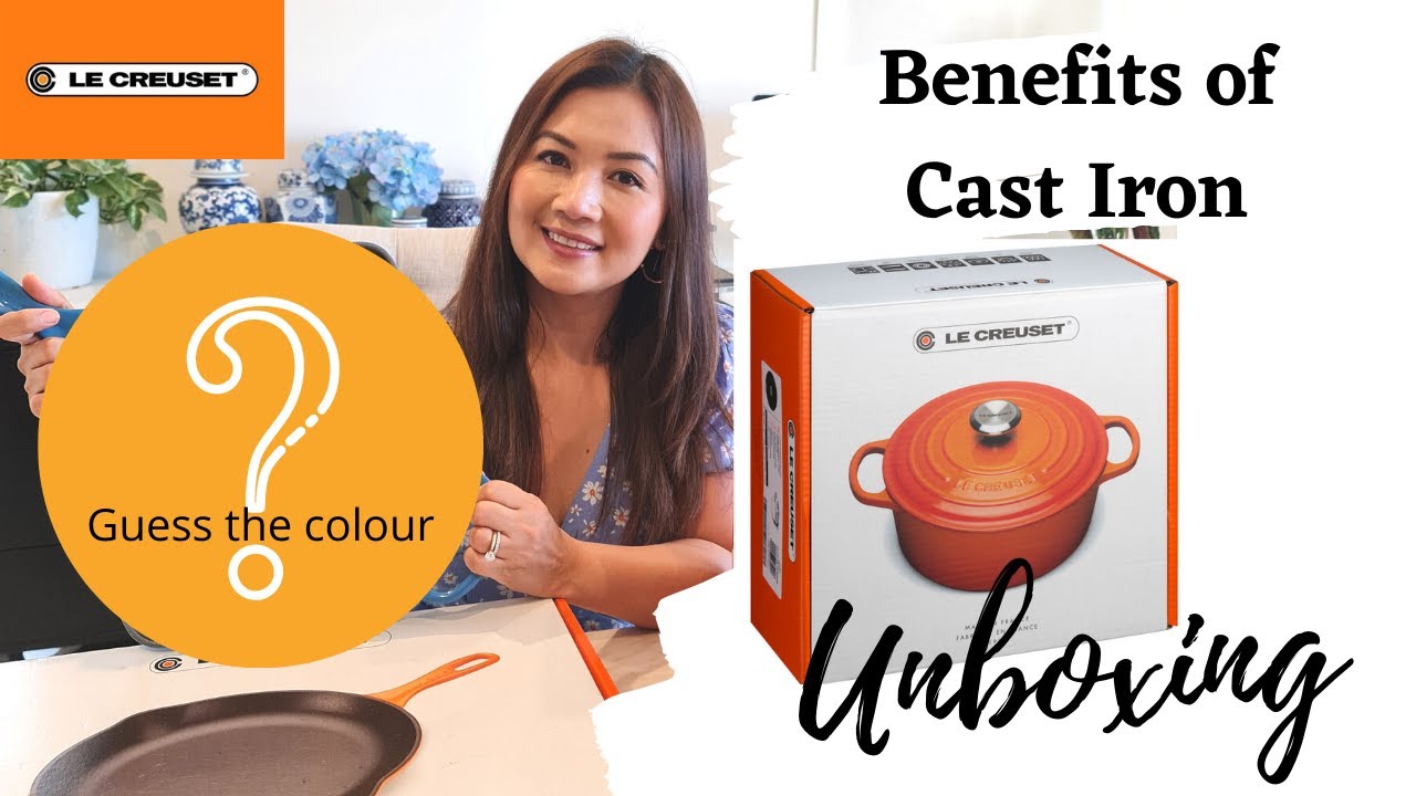LE CREUSET UNBOXING| Benefits of Cast Iron Cookware| Meredith George 🦋