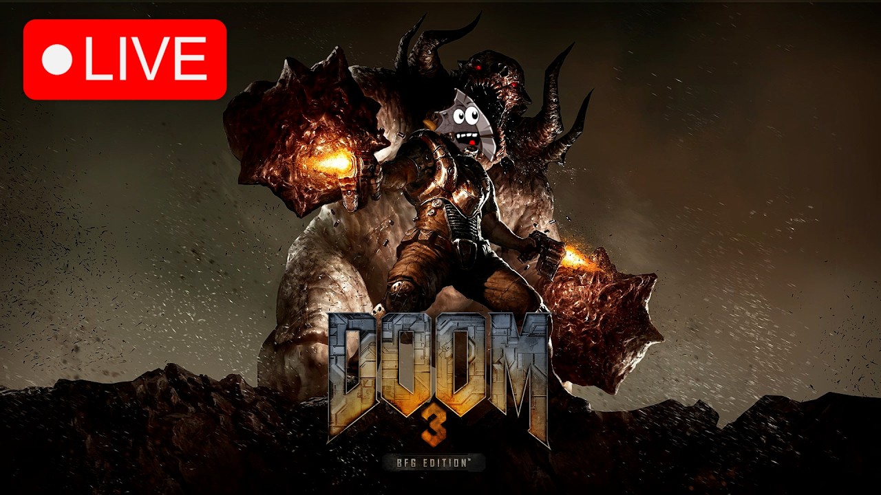 [🔴 AO VIVO] DOOM 3: BFG Edition - Parte 2 | !pix !discord !comandos