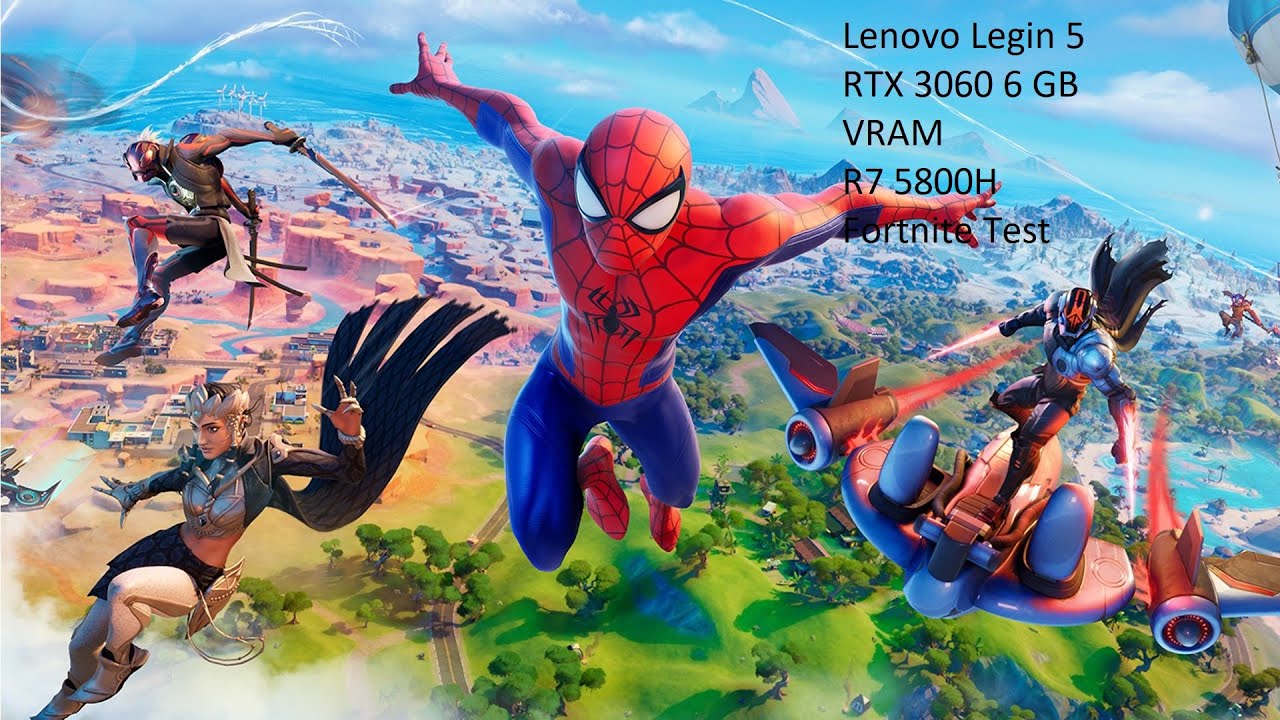 Fortnite Battle Royale Lenovo Legion 5.Graphics Settings.RTX 3060 laptop GPU, R7 5800H ,16GB Ram.