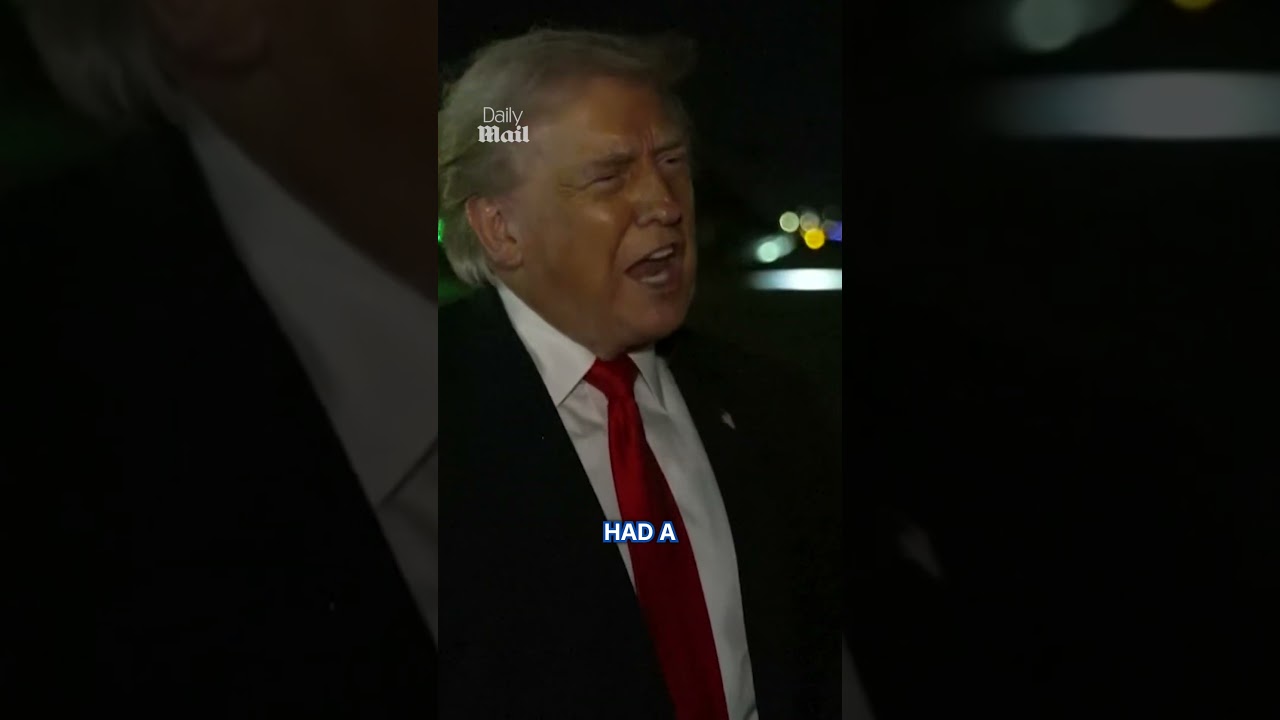 President Trump reflects on first year back in office