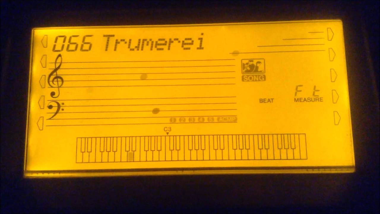 Comparison of Träumerei