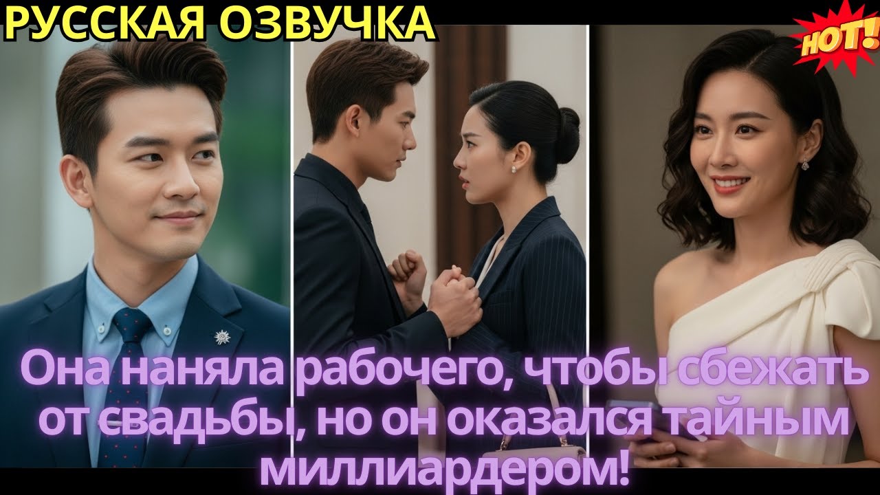 Она наняла рабочего, чтобы сбежать от свадьбы, но он оказался тайным миллиардером!