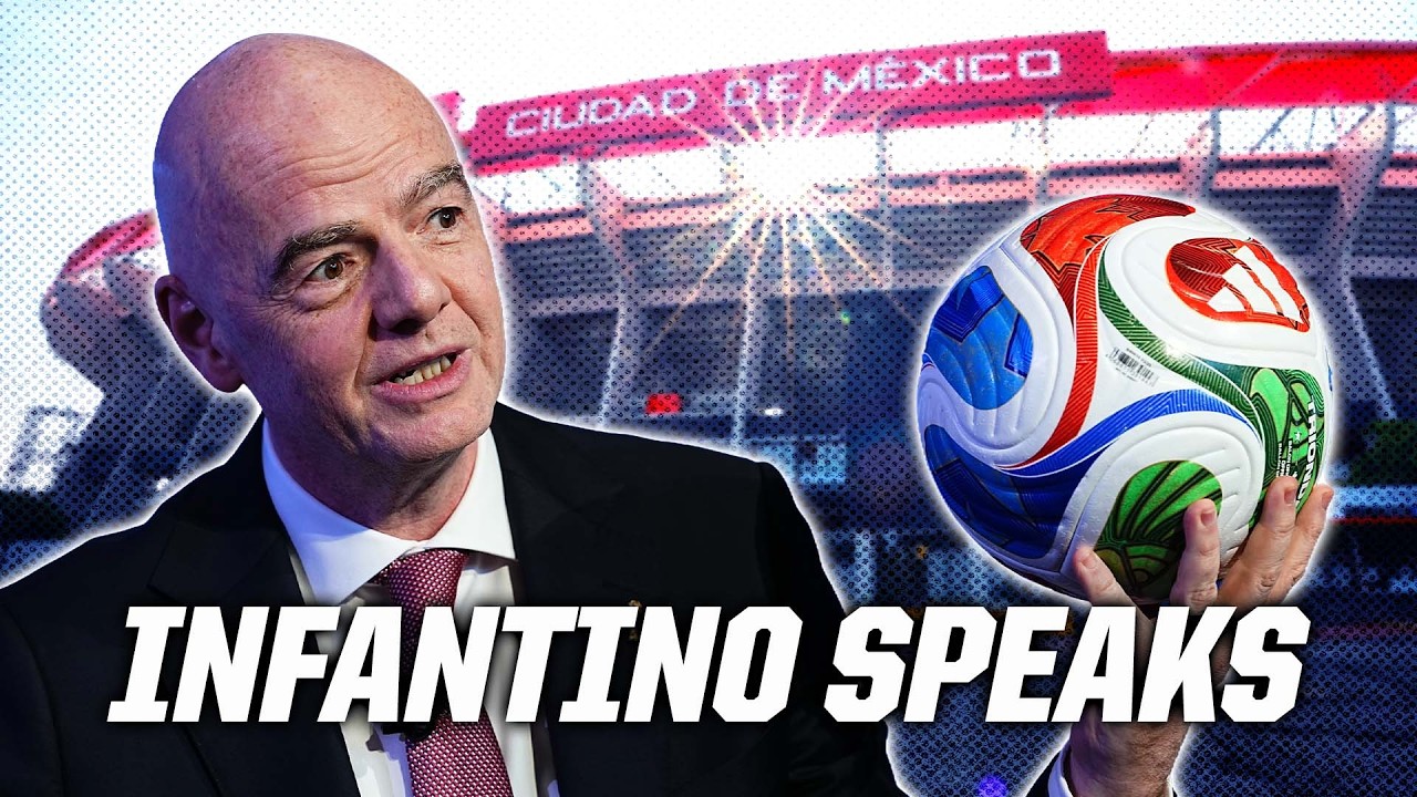 WATCH AGAIN: FIFA President Gianni Infantino's press conference on eve of 2026 World Cup | ESPN FC
