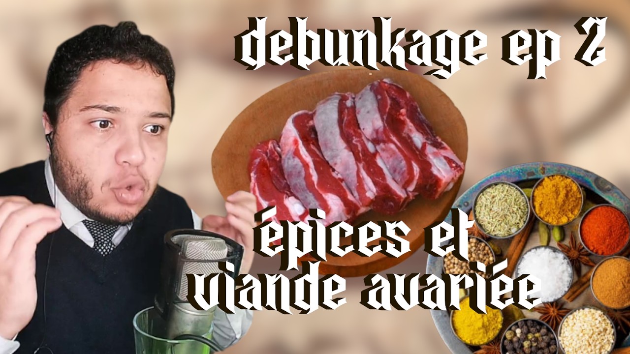 Viande avariée et épices au moyen-âge - DEBUNKAGE ÉPISODE 2